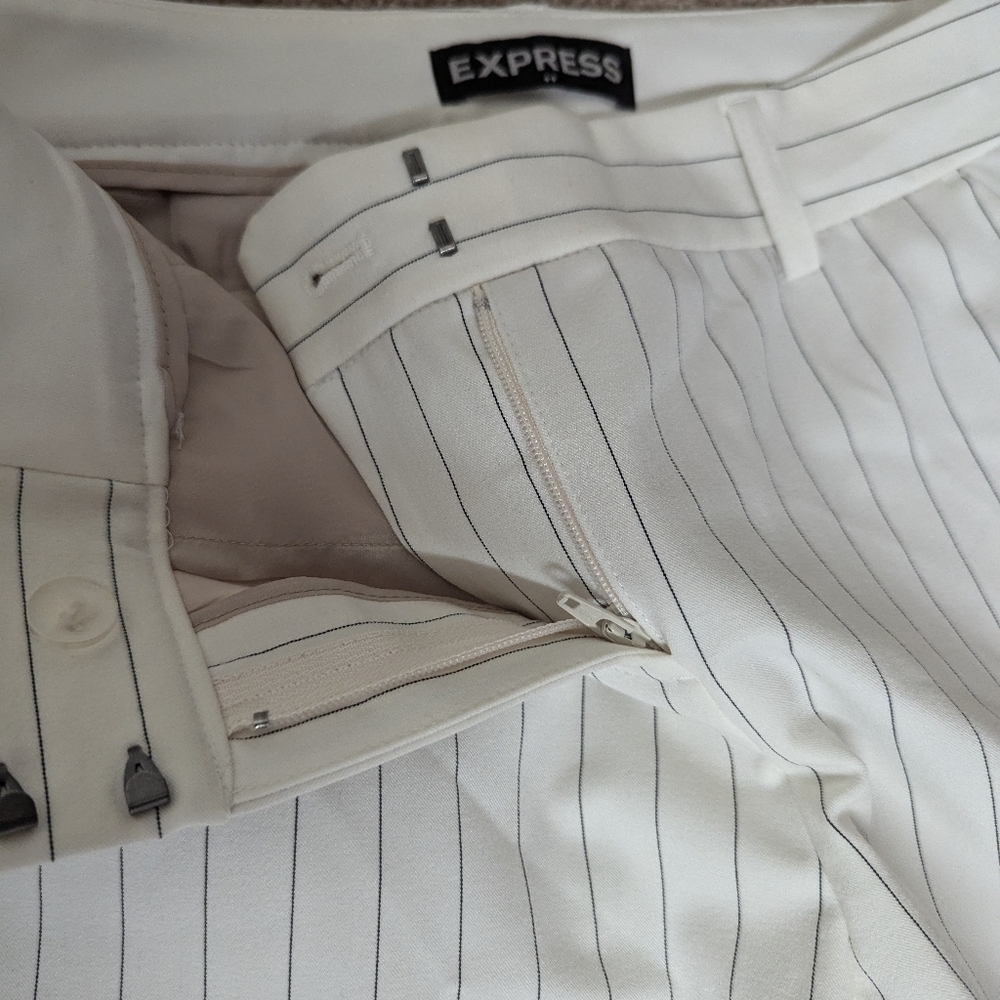 Express columnist Ankle Pinstripe Trouser